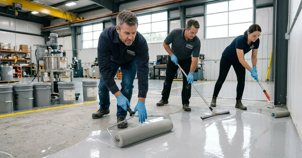What Is 100% Solid Epoxy Flooring? Benefits, Cost, and Industrial Applications