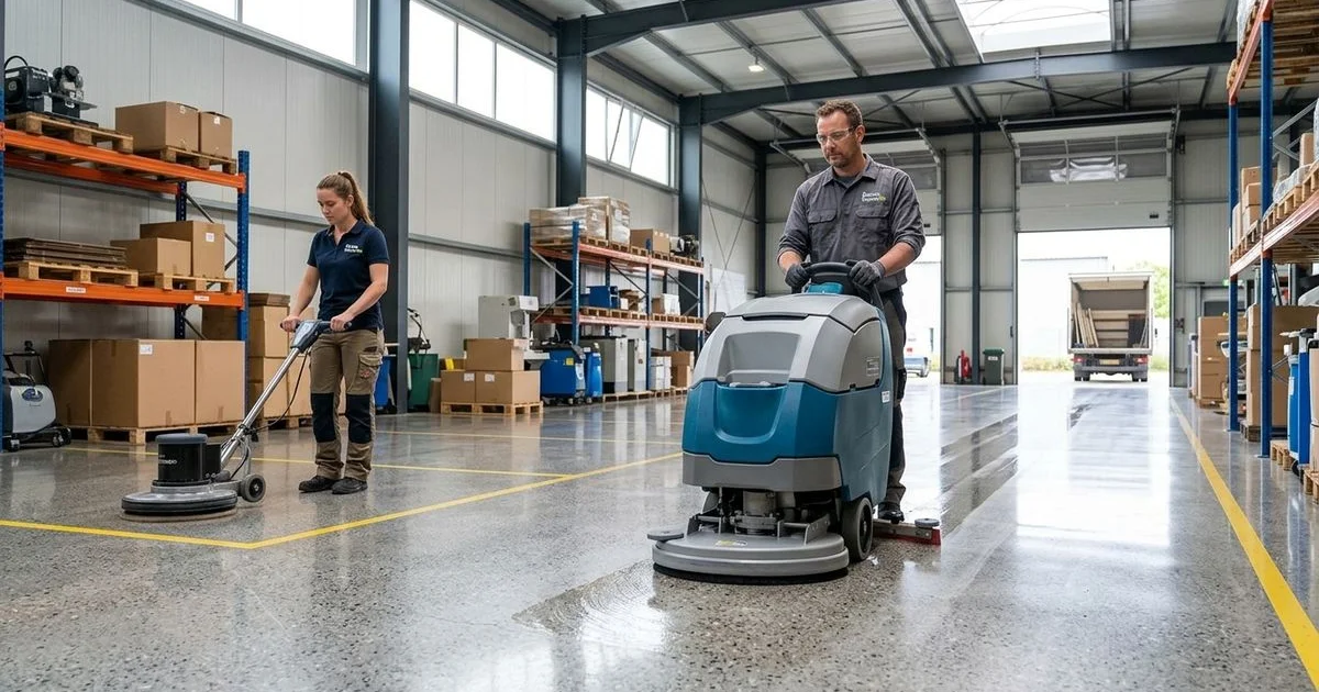 How to Maintain Polished Concrete Floors: A Facility Manager's Guide