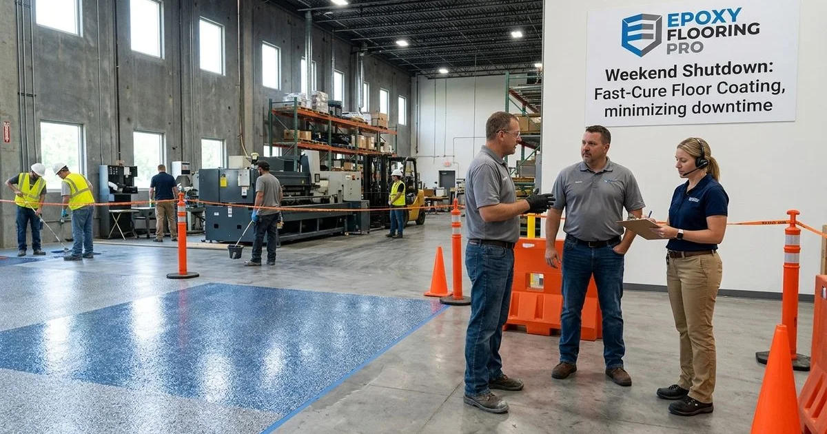 Minimizing Operational Downtime: How Fast-Cure Resins Keep Your Facility Running