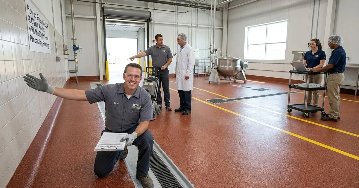How to Pass HACCP & OSHA Audits with the Right Food Processing Flooring