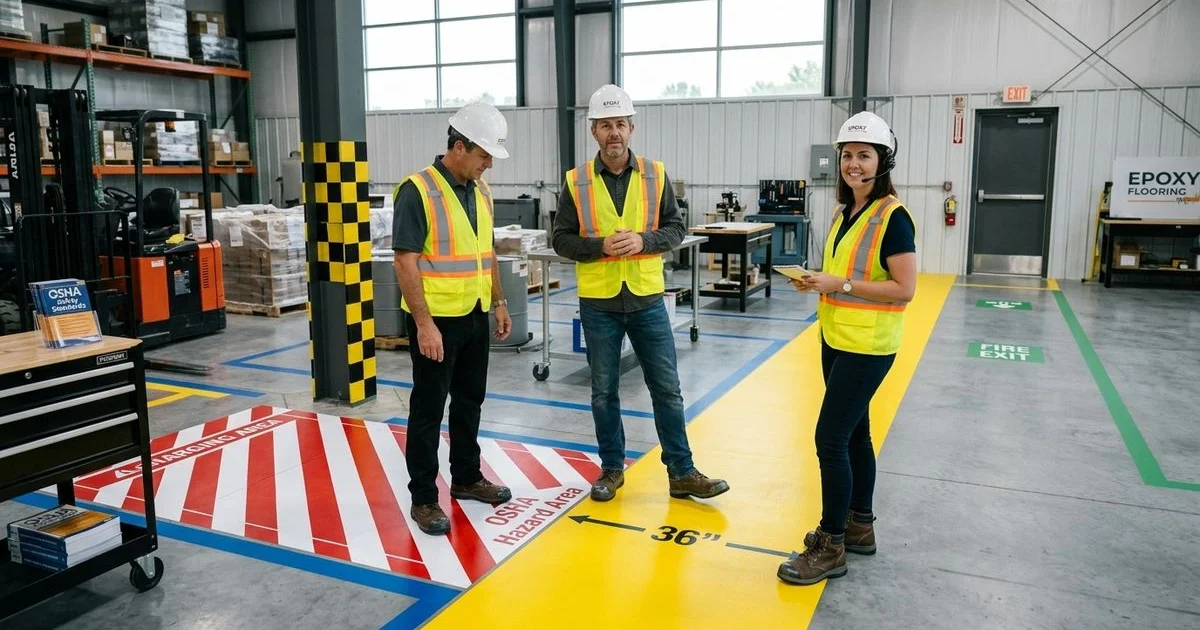 OSHA Floor Marking Standards: Color Codes Every Facility Manager Must Know