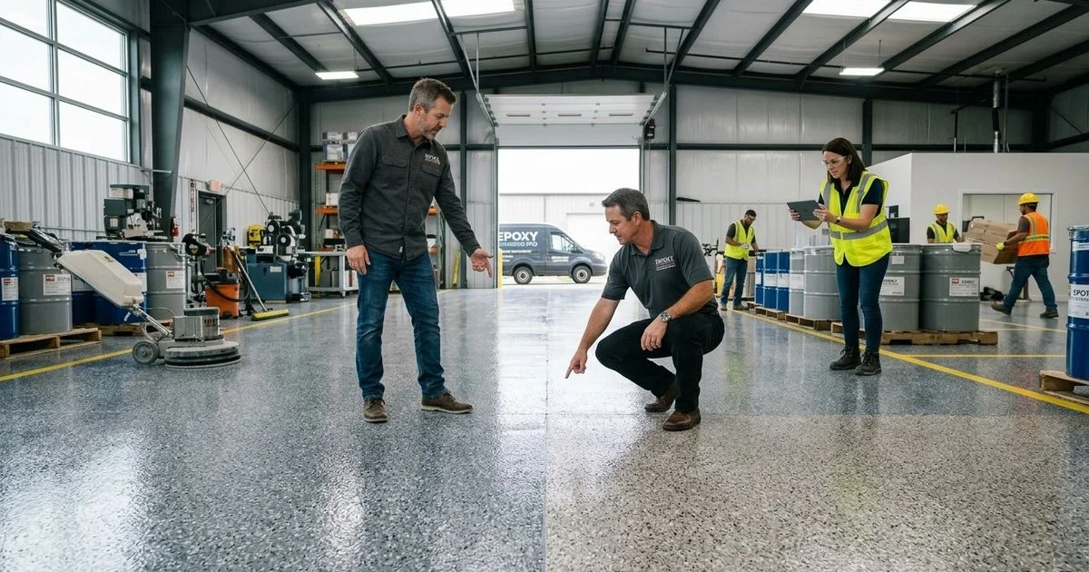 Epoxy vs. Polyaspartic Coatings: Which Is Best for Michigan Industrial Facilities?
