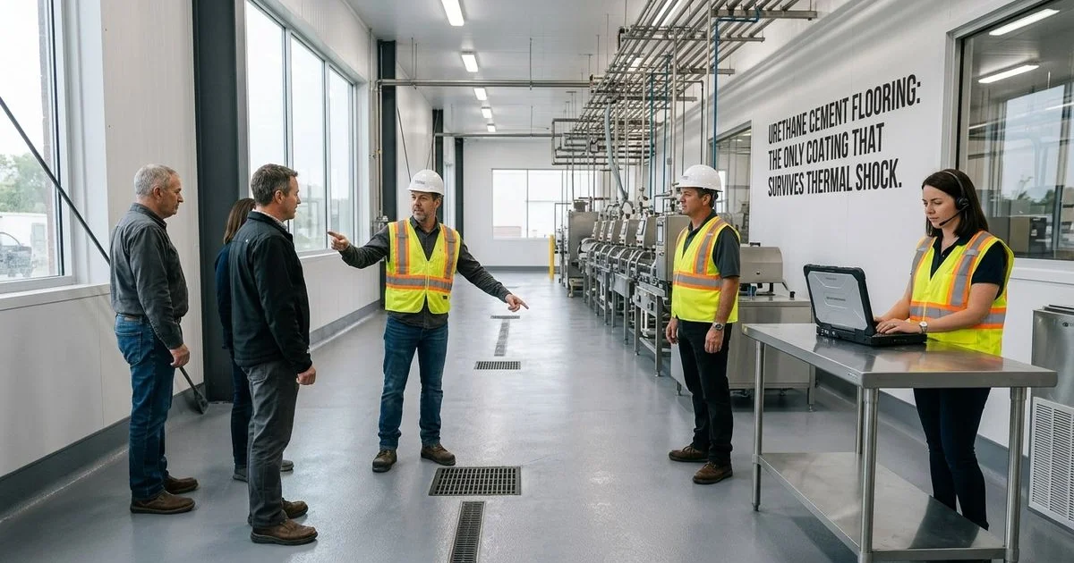 Urethane Cement Flooring: The Only Coating That Survives Thermal Shock