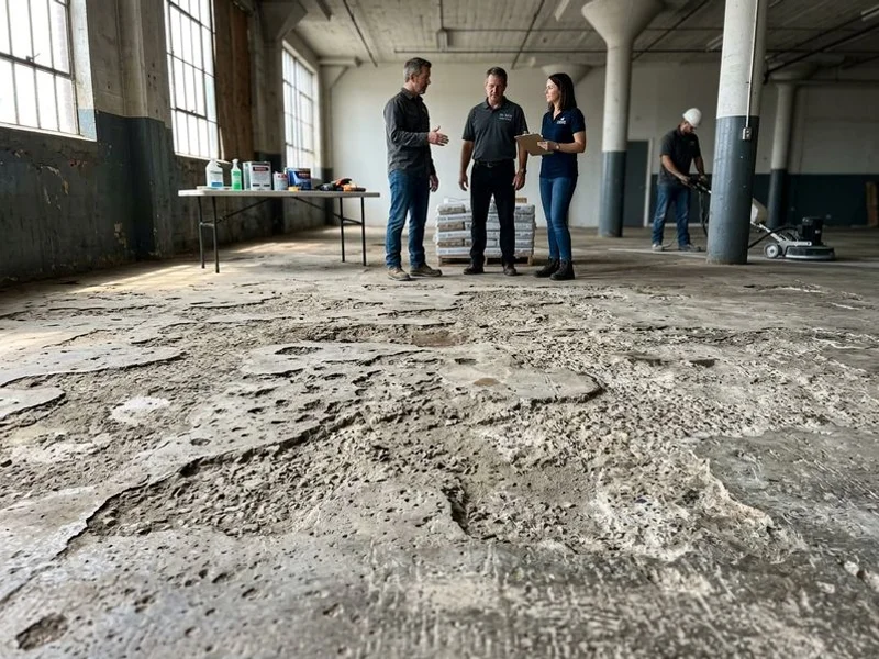 Chemical Damaged Floors project 1