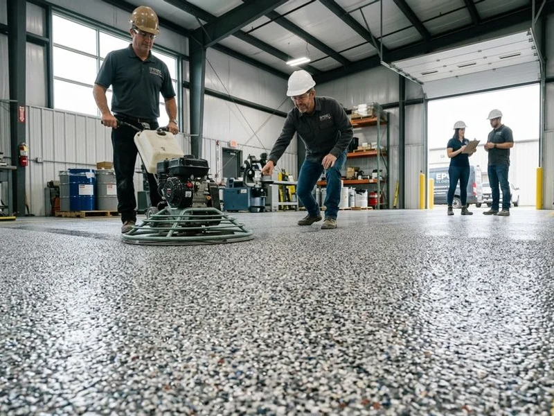 Slippery Industrial Floors project 1