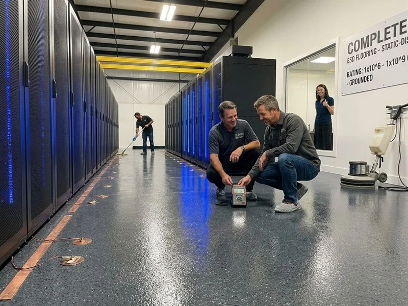 ESD & Conductive Flooring project 2