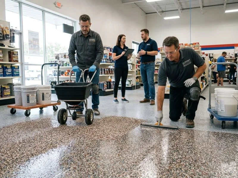 Decorative & Commercial Floor Systems project 1