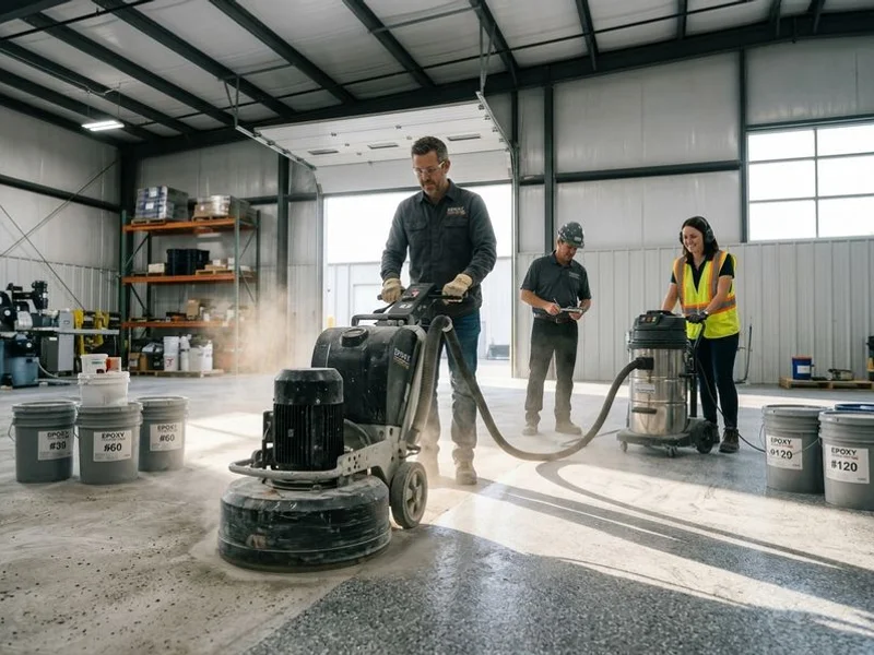 Polished Concrete project 1