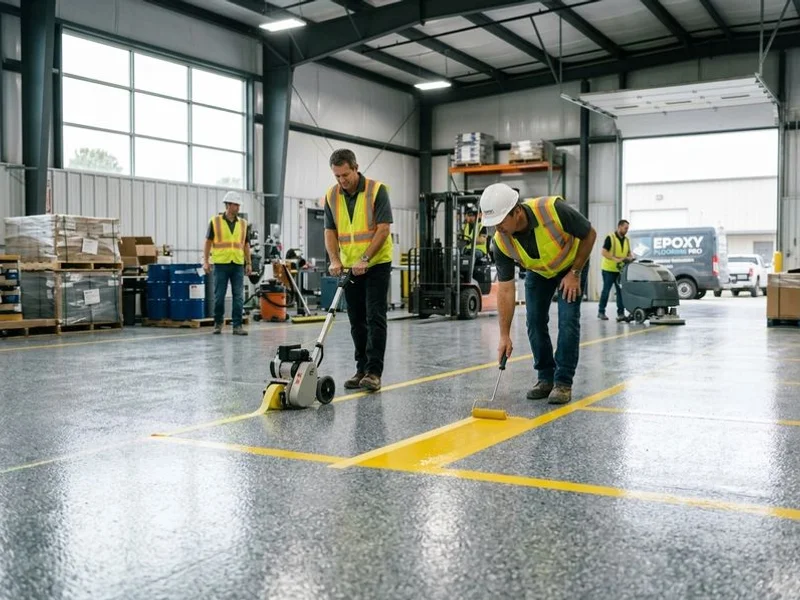 OSHA & 5-S Floor Striping project 2