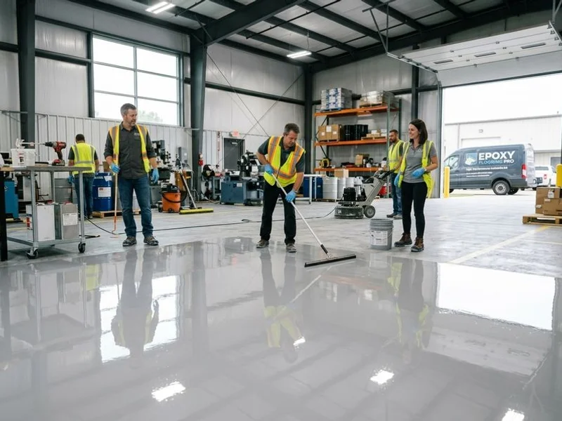 Epoxy & Urethane Flooring project 1