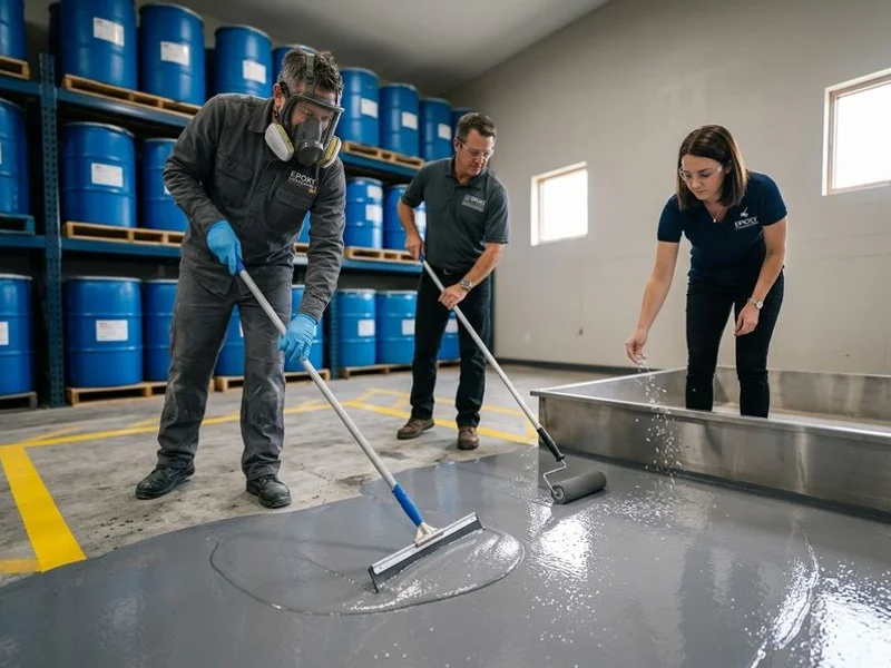 Chemical Damaged Floors project 2