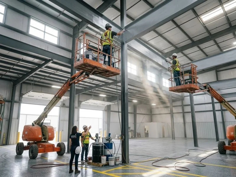 Industrial Wall & Ceiling Painting project 2