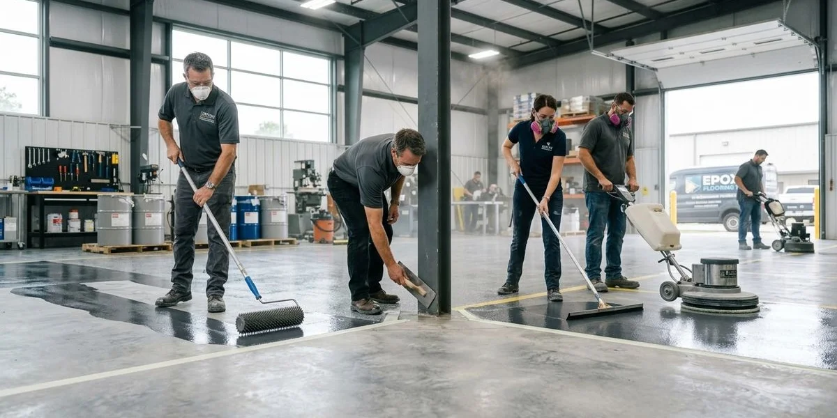 Moisture vapor barrier application