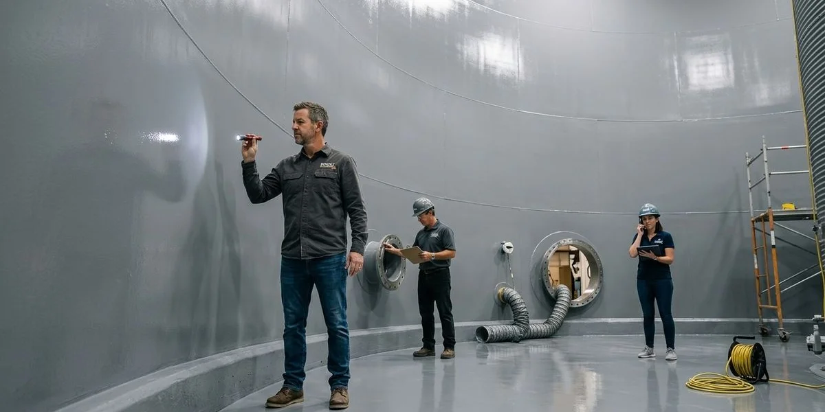 Chemical resistant tank lining